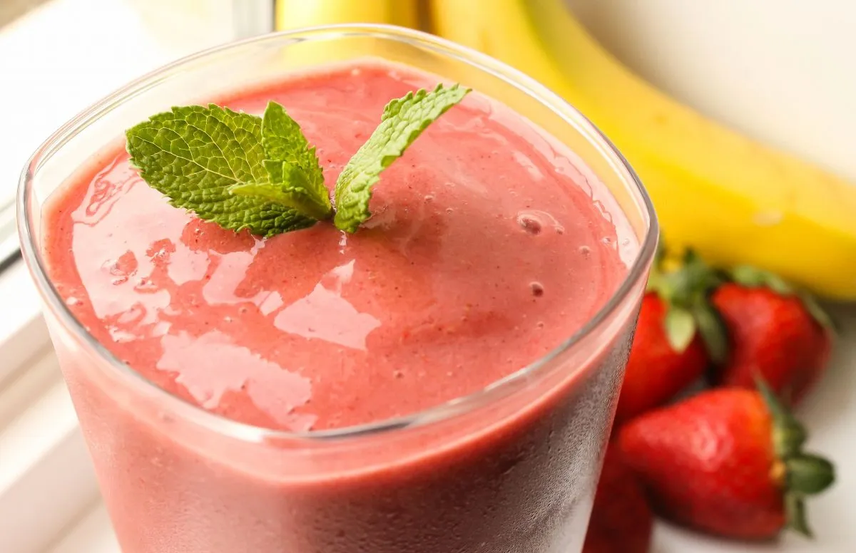 smoothies con leche de almendras