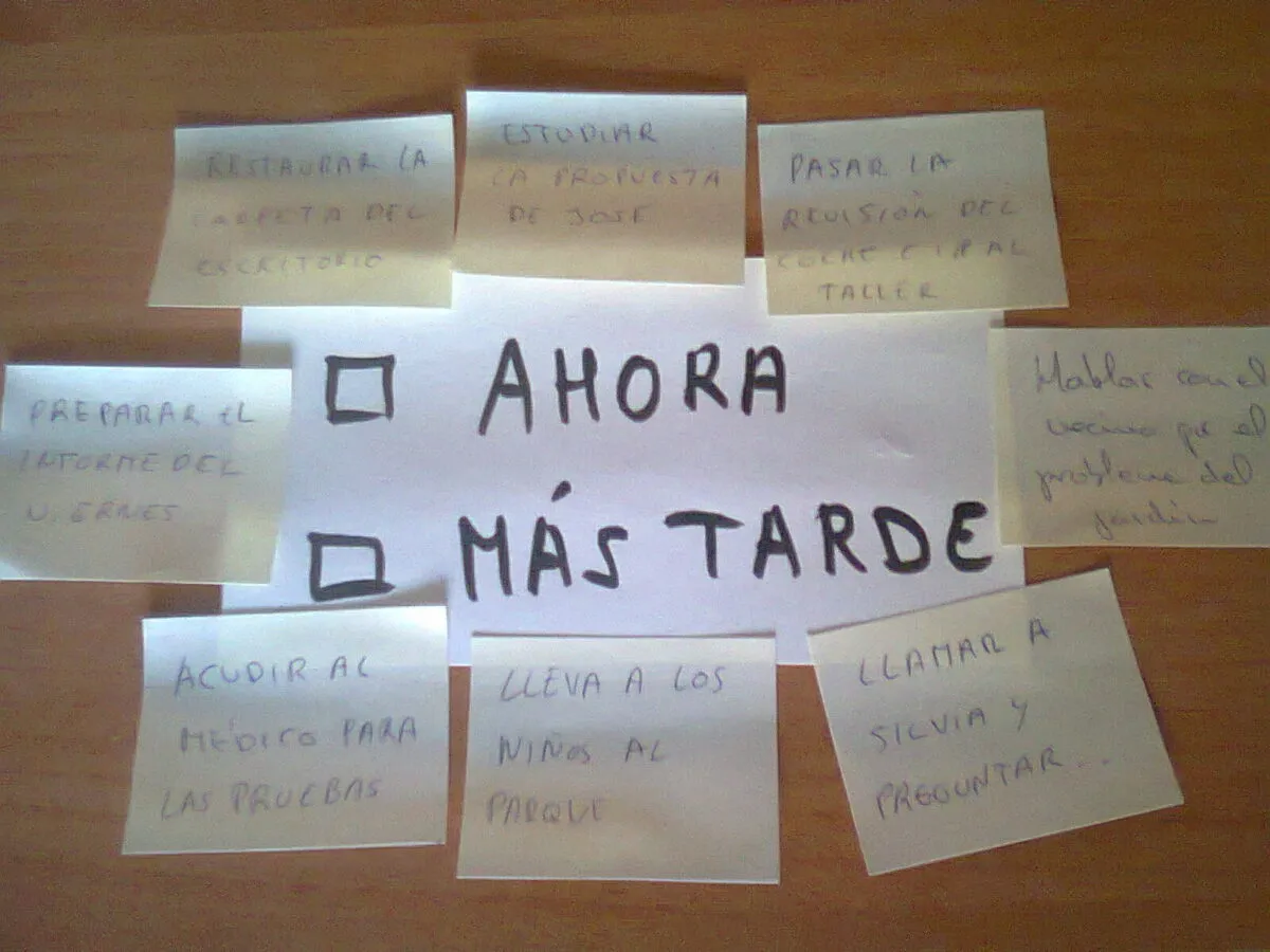 que es procastinar