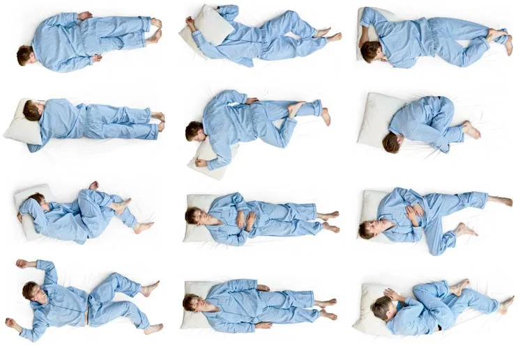 posiciones para dormir