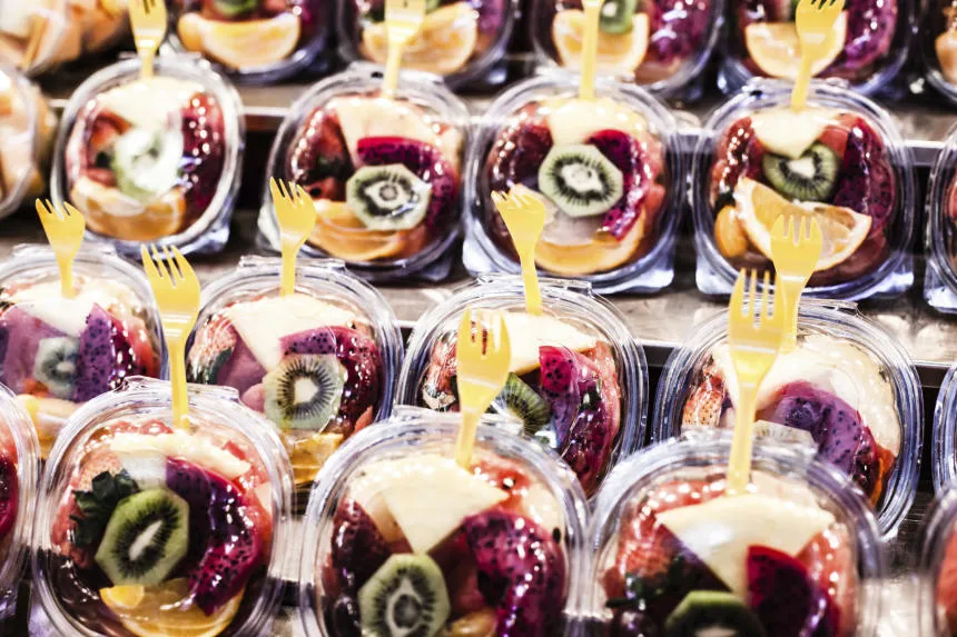Ensalda de frutas mal lavadas