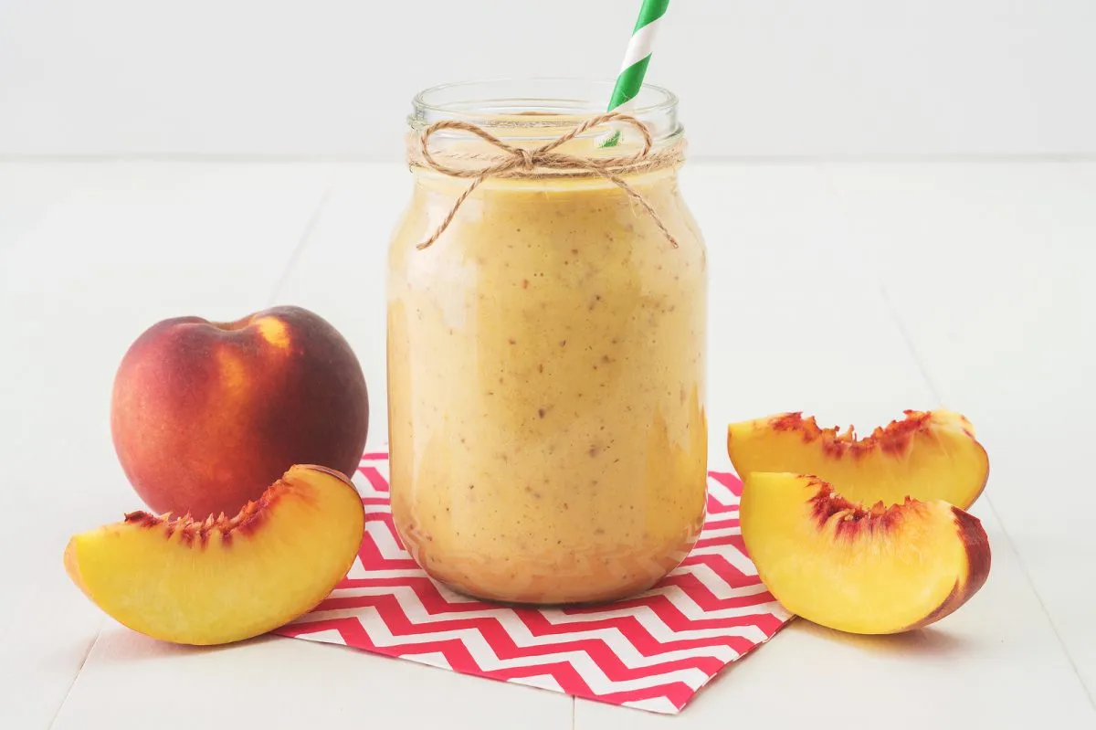 licuado de frutilla y kiwi