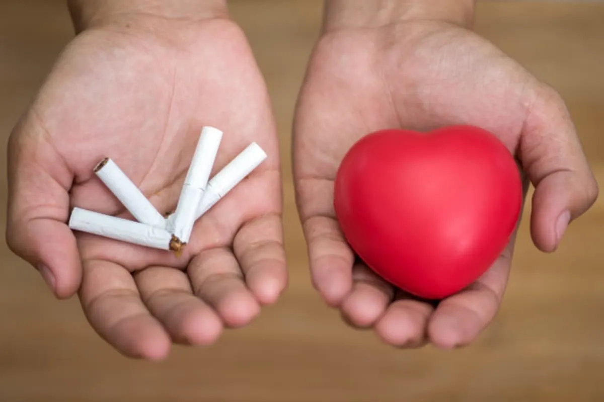 dejar de fumar y corazon