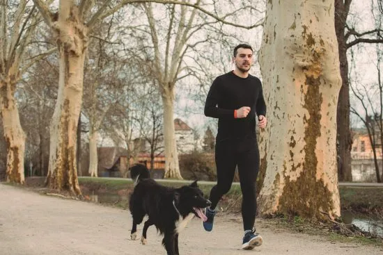 correr con perro