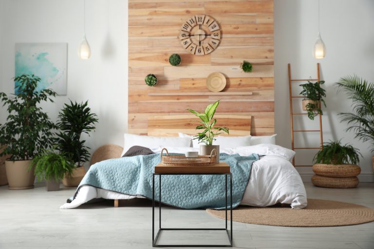 plantas en el dormitorio
