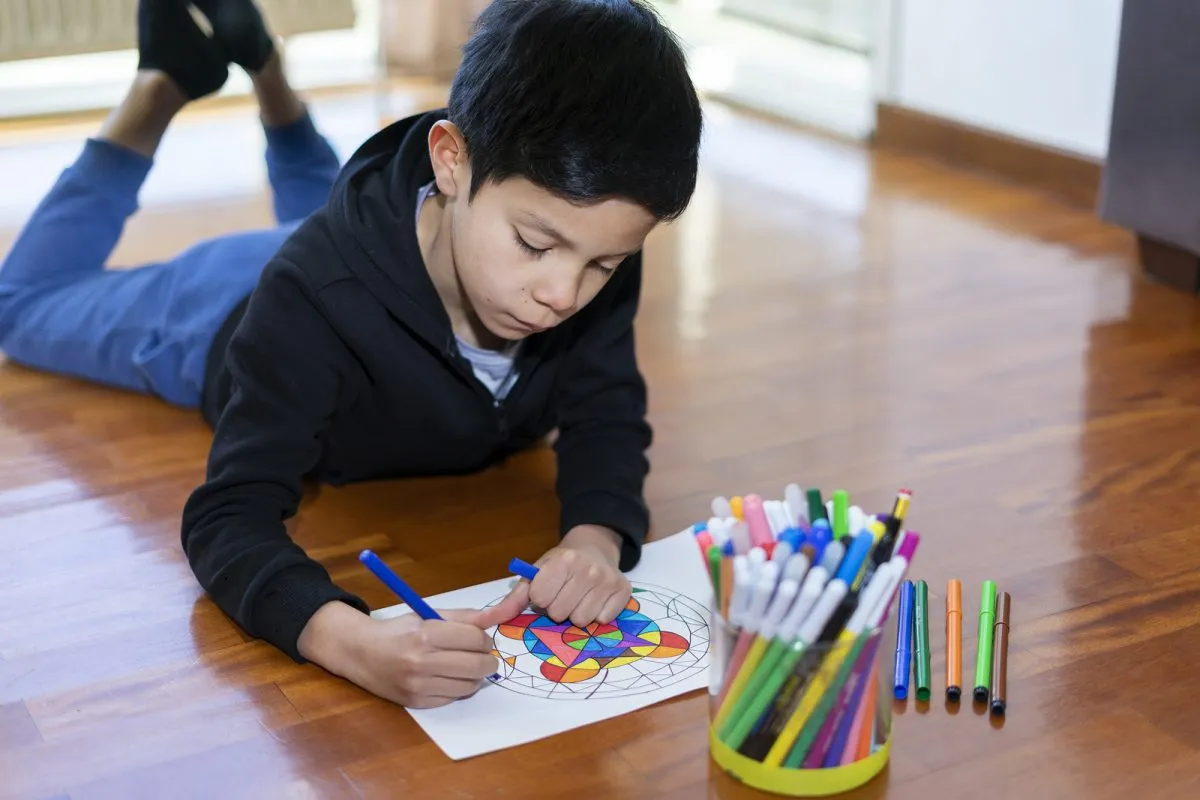 pintar mandalas