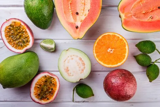 frutas tropicales propiedades